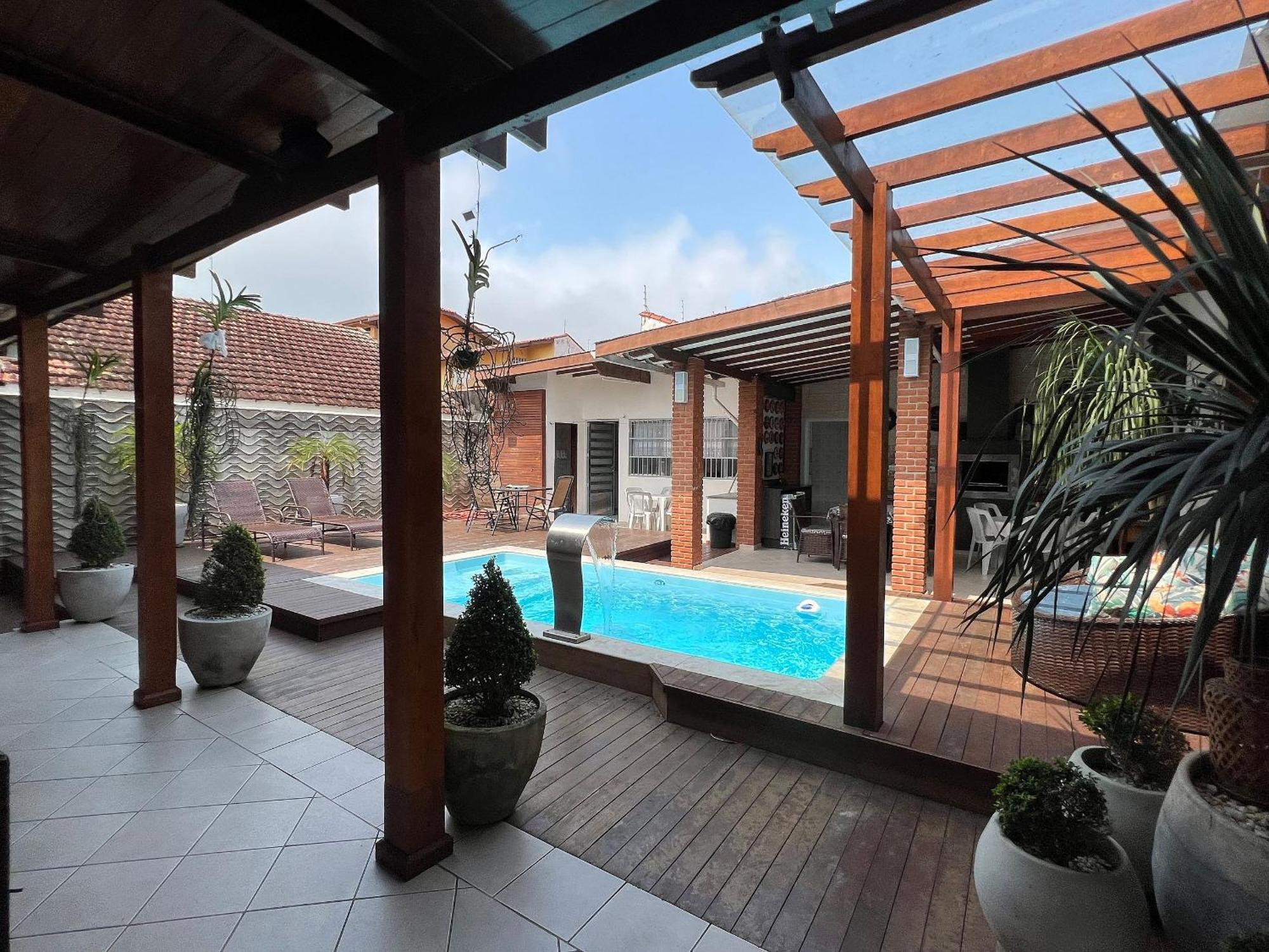 Casa Agradavel Com Piscina, A Poucos Passos Da Praia Peruíbe Extérieur photo