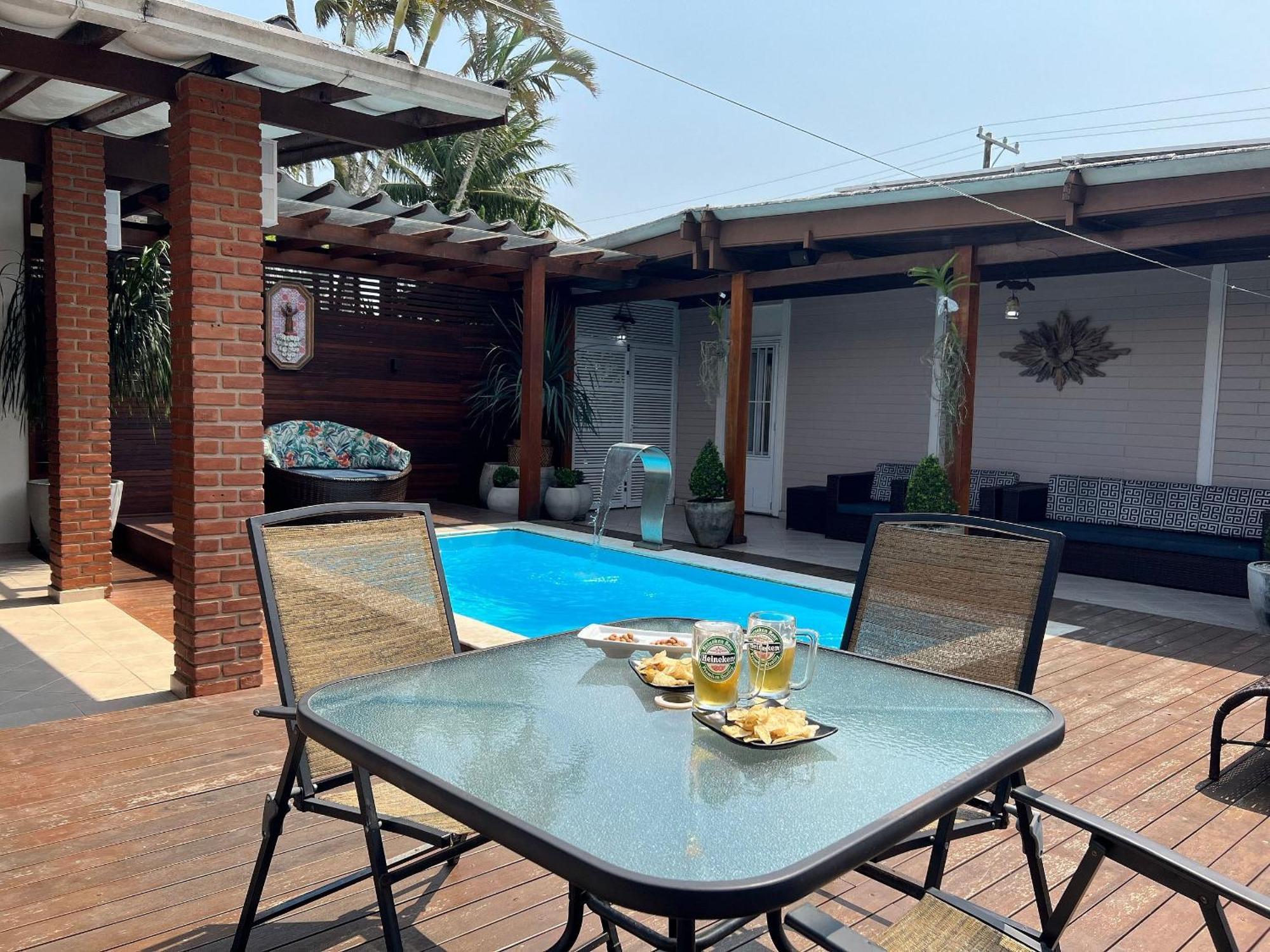 Casa Agradavel Com Piscina, A Poucos Passos Da Praia Peruíbe Extérieur photo