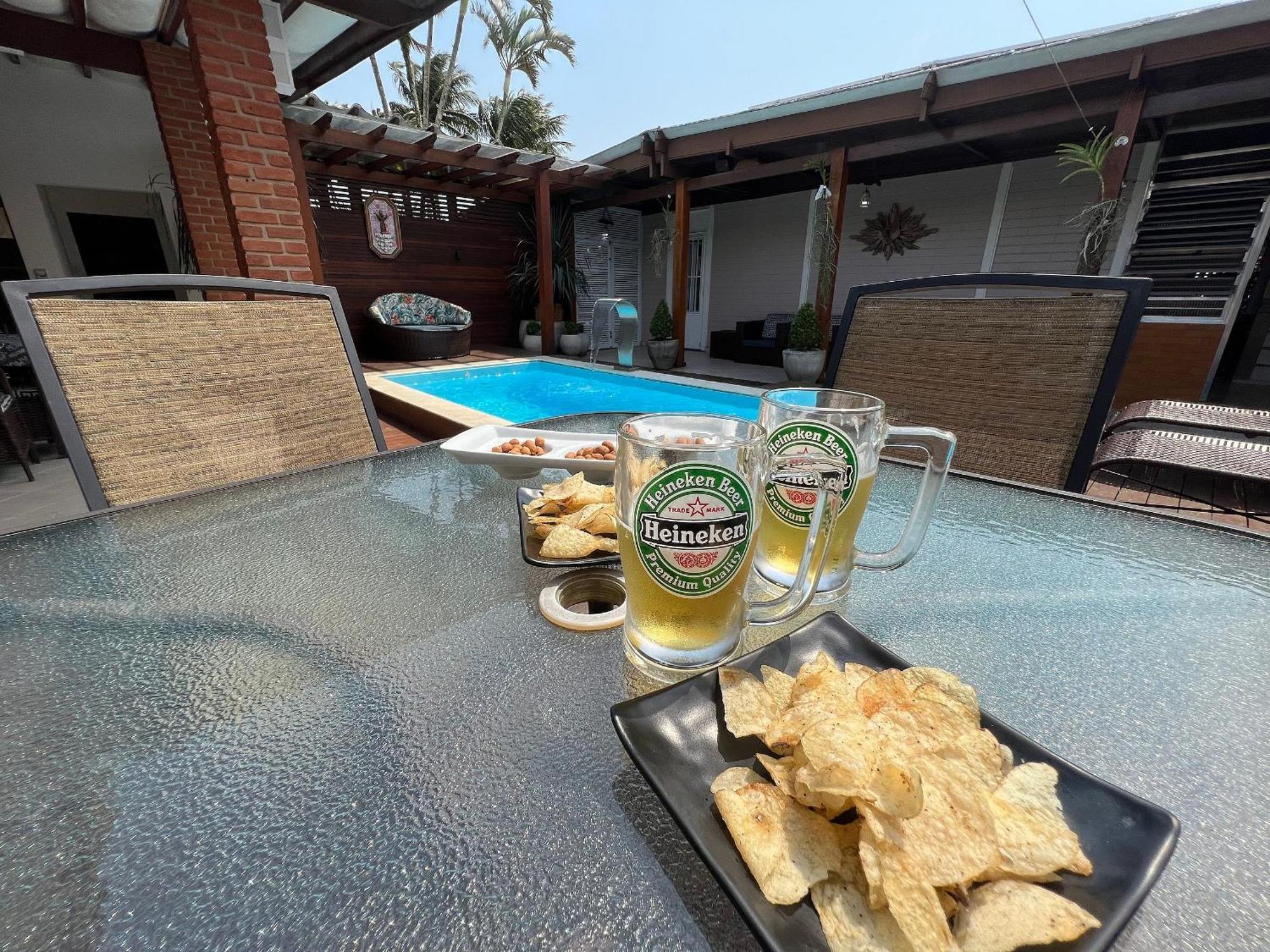 Casa Agradavel Com Piscina, A Poucos Passos Da Praia Peruíbe Extérieur photo